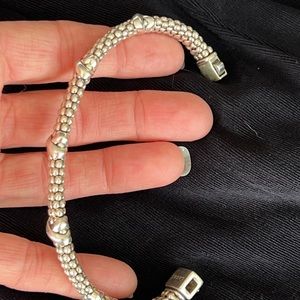 Lagos Five Station “X” Caviar bracelet